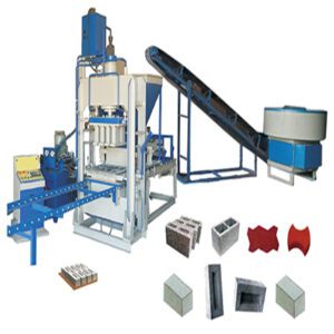 Fully Automatic Fly-Ash Bricks & Paver Block Machine (8 Nos.)