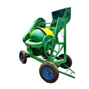 10/7 CI Drum Concrete Mixer with Hopper